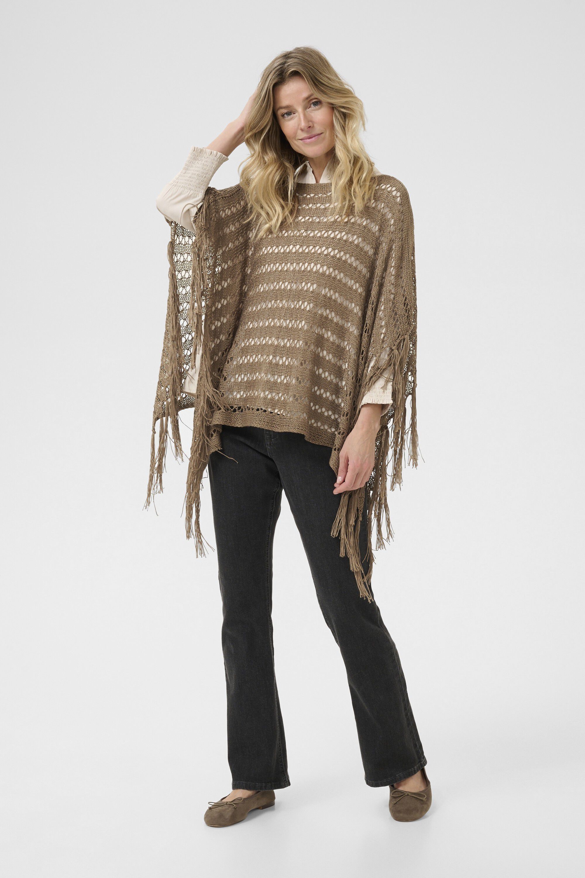 CRAlpah Knit Poncho