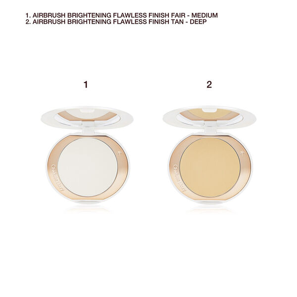 Airbrush Brightening Flawless Finish - Påfyllningsbart mattifierande p