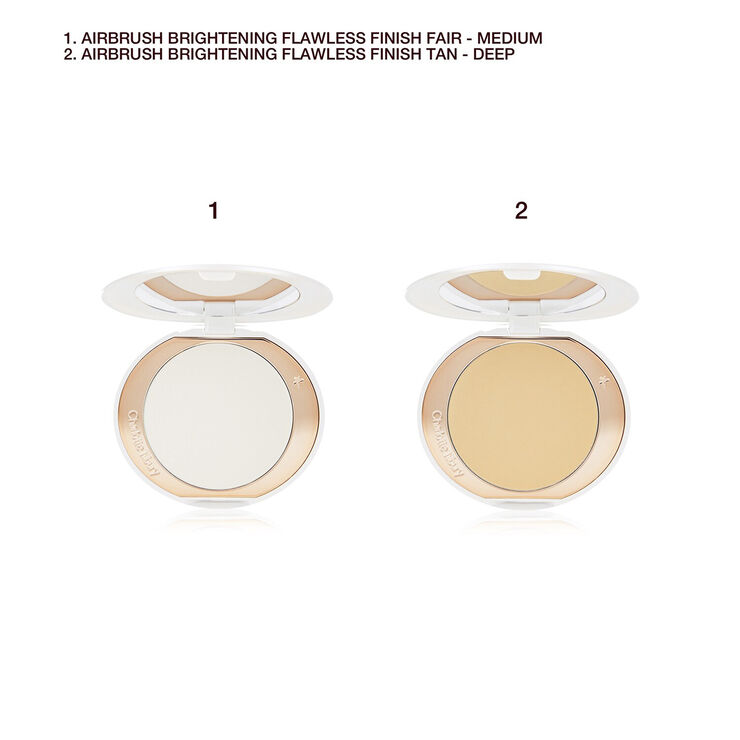 Airbrush Brightening Flawless Finish - Påfyllningsbart mattifierande p