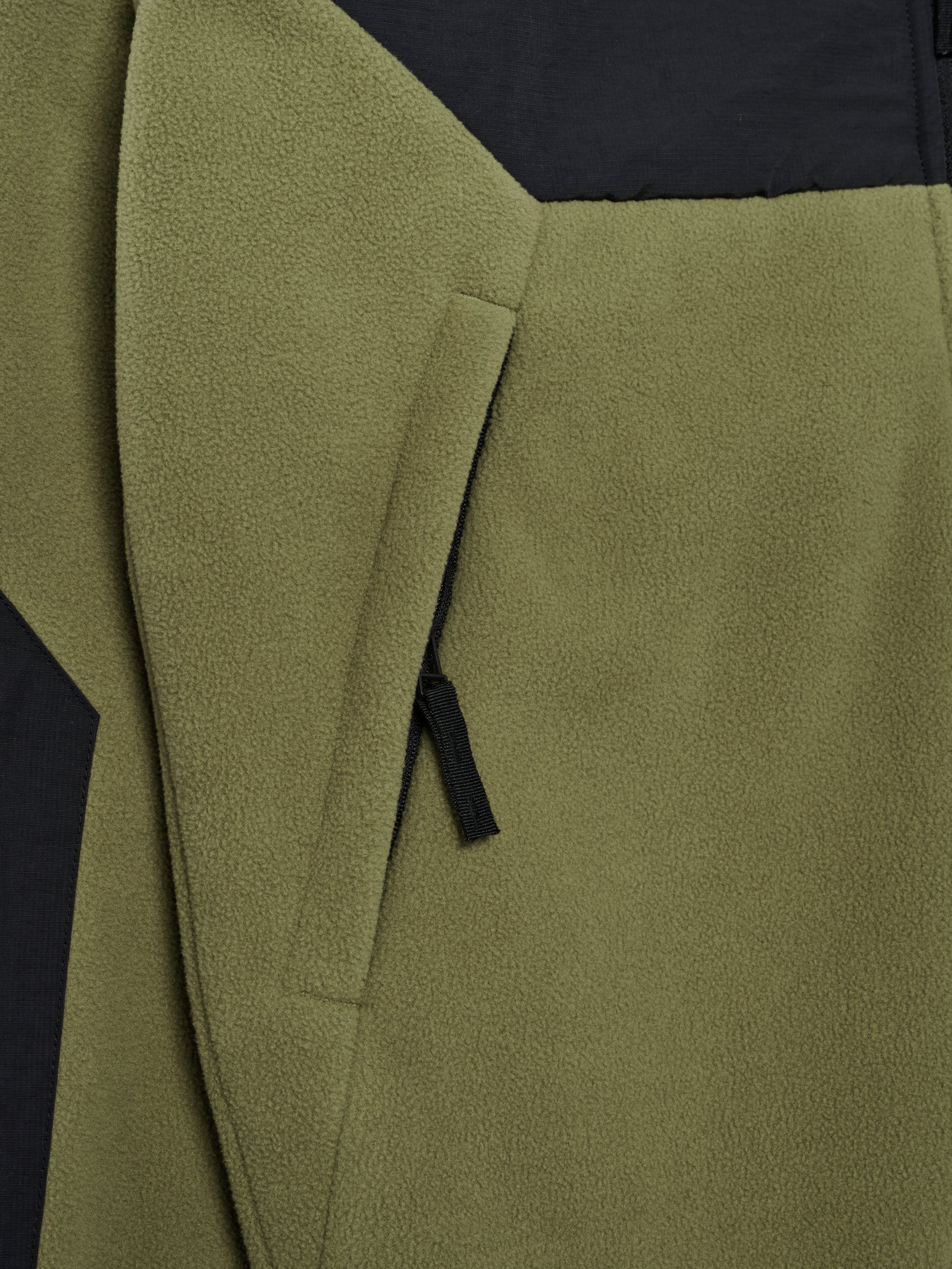 HALO BLOCKED ZIP FLEECE