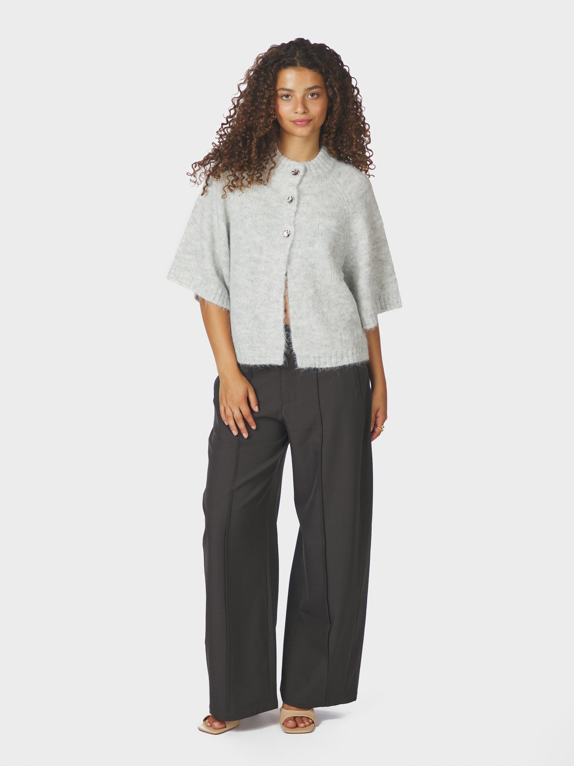 Benuta Fluffy Knit Cardigan