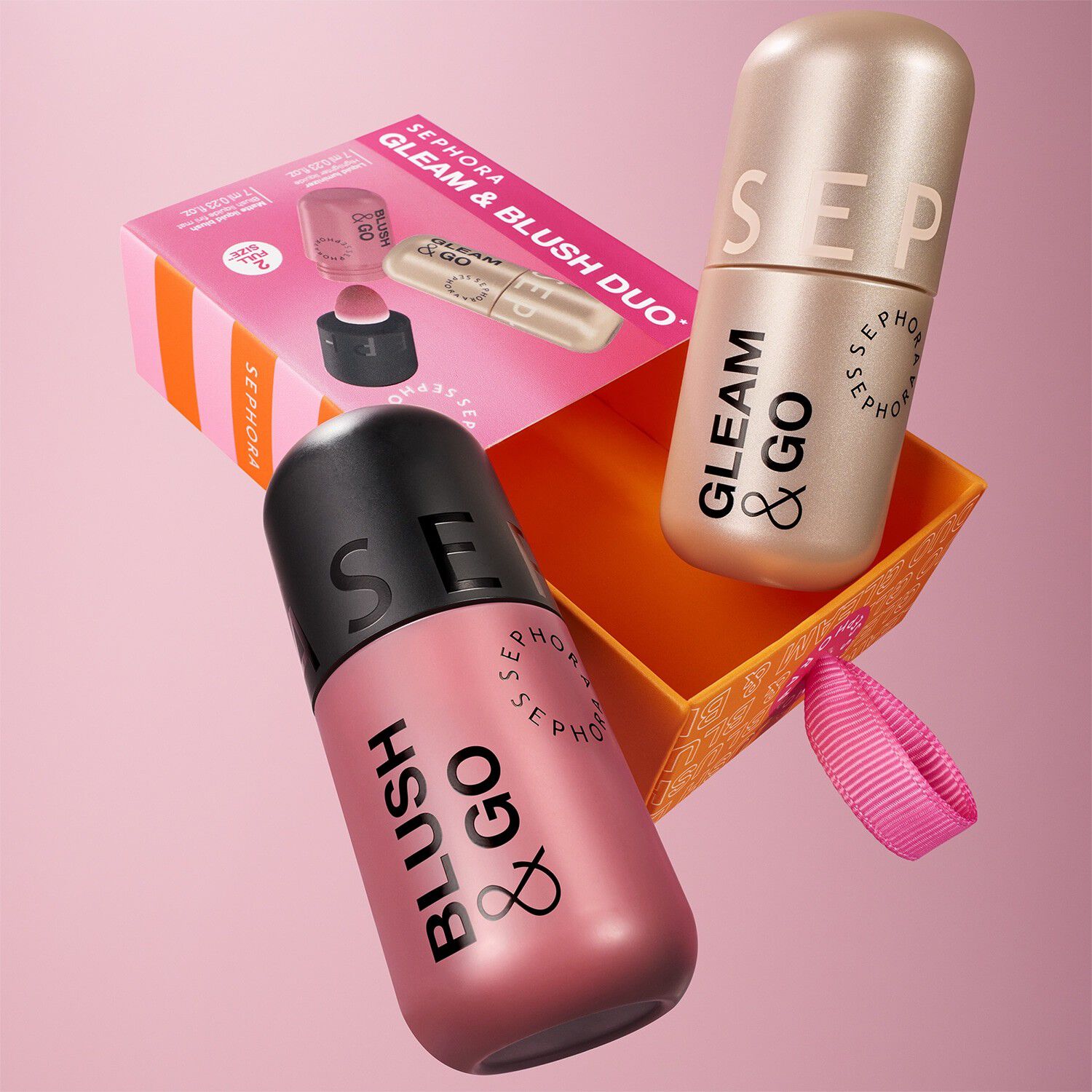 GLEAM & BLUSH DUO* - Duo med flytande rouge och highlighter