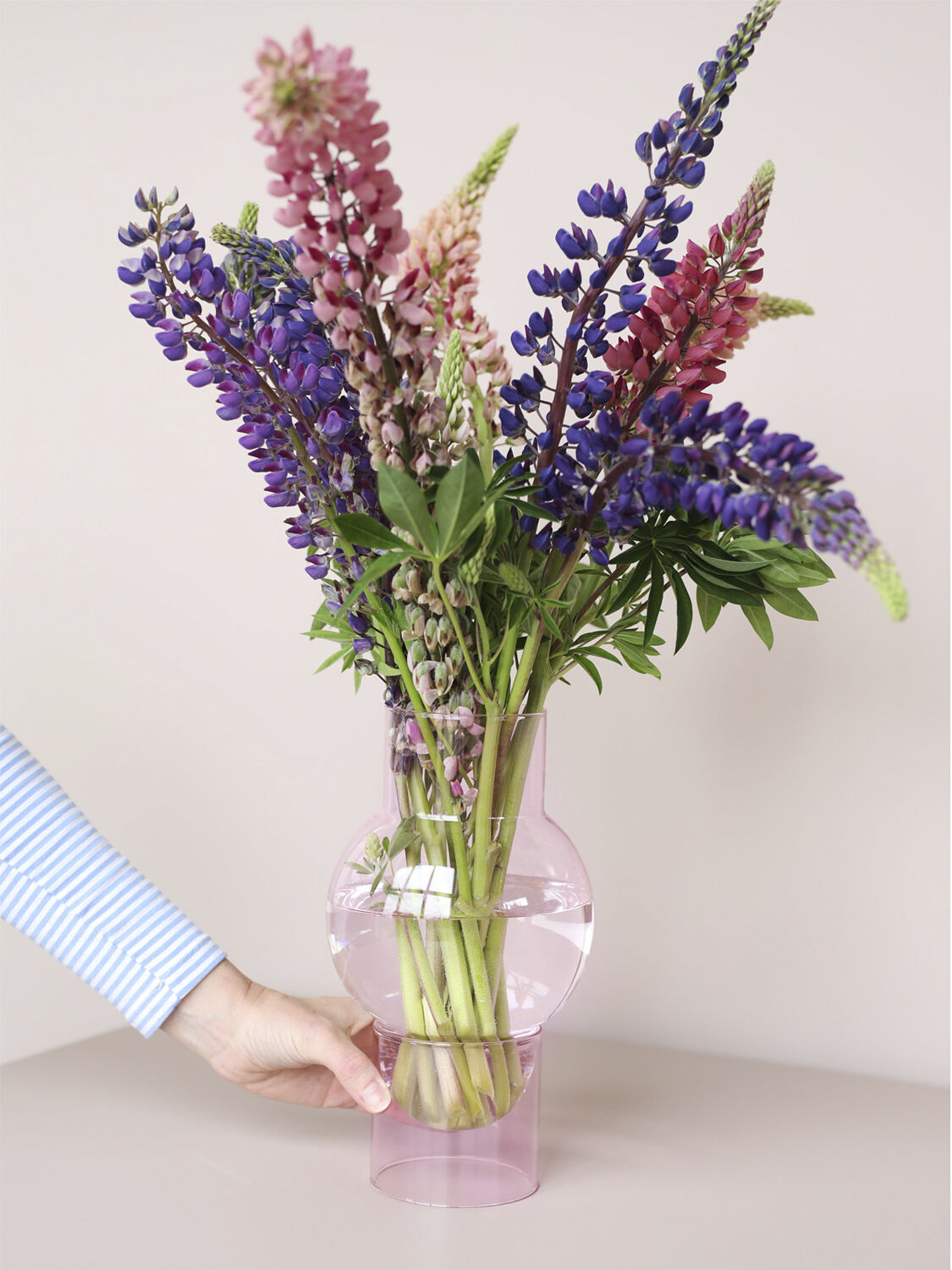 BUBBLE TUBE, LARGE, ROSE/ROSE, 90270R