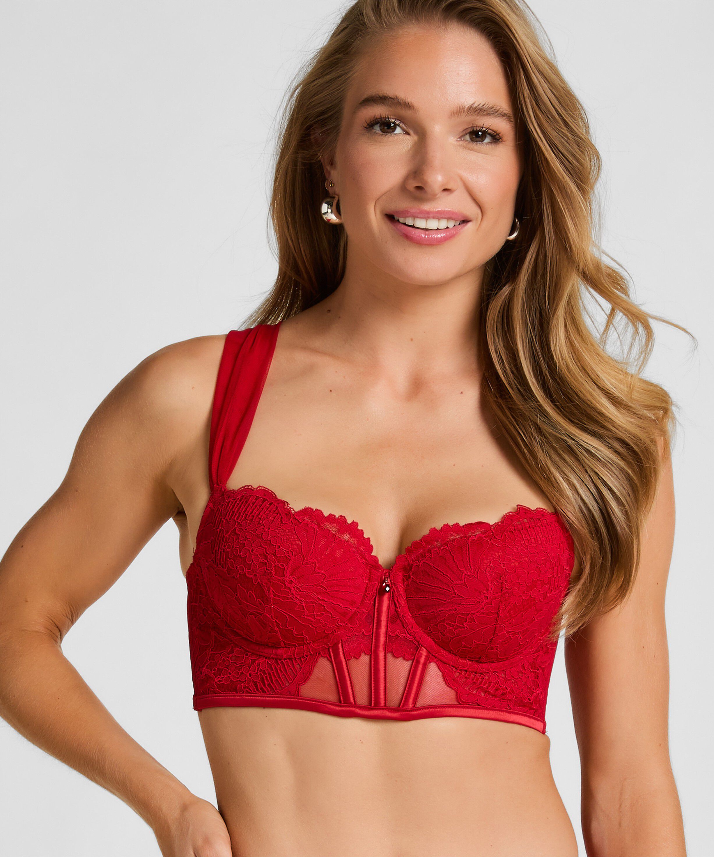 Withney Padded Underwired Longline Bra