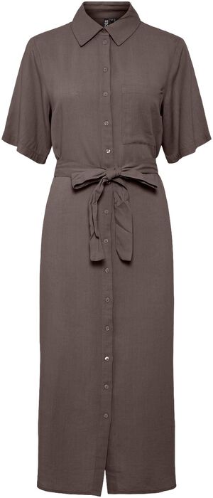 PCPIA 2/4 MIDI SHIRT DRESS WVN NOOS
