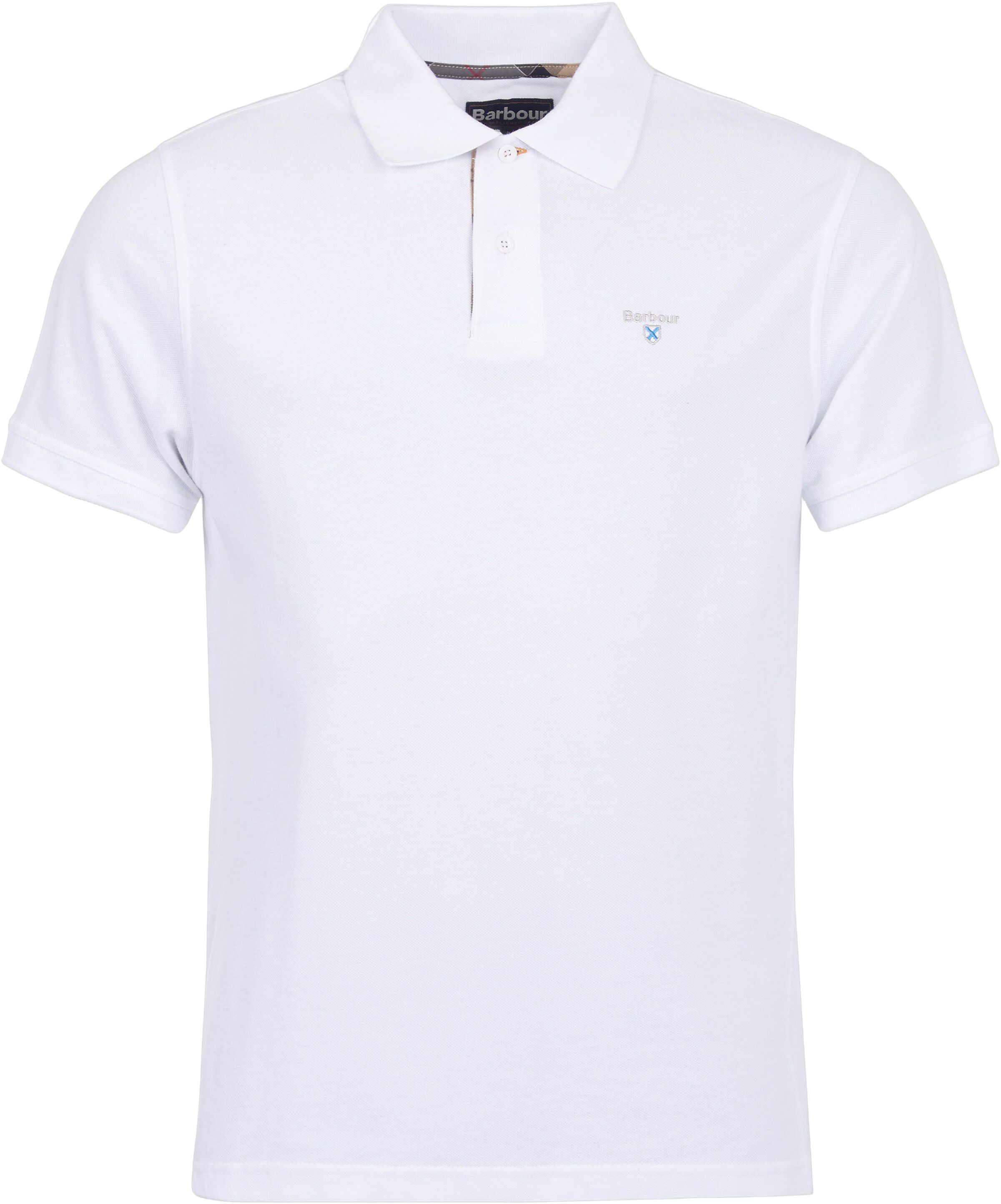 Barbour Tartan Pique Polo Shirt