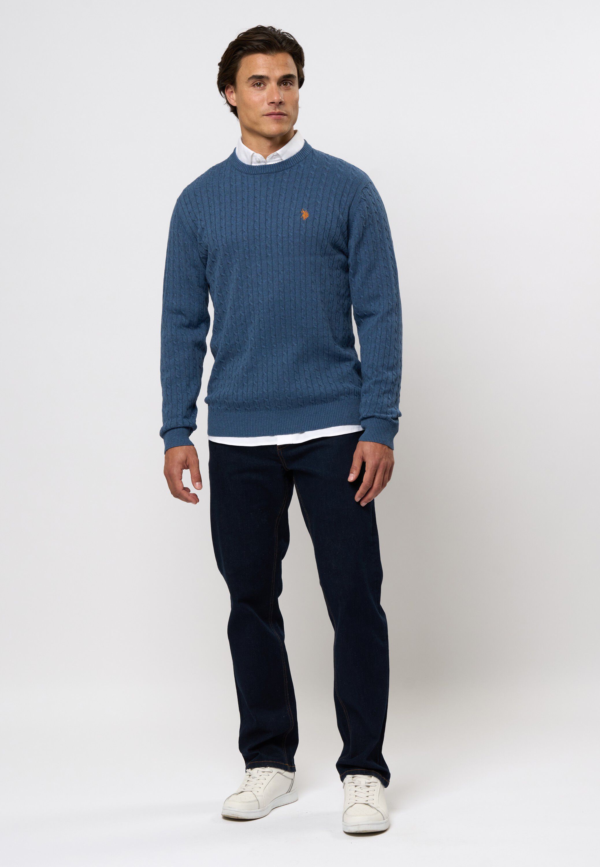 MADS REG COT USPA M KNIT