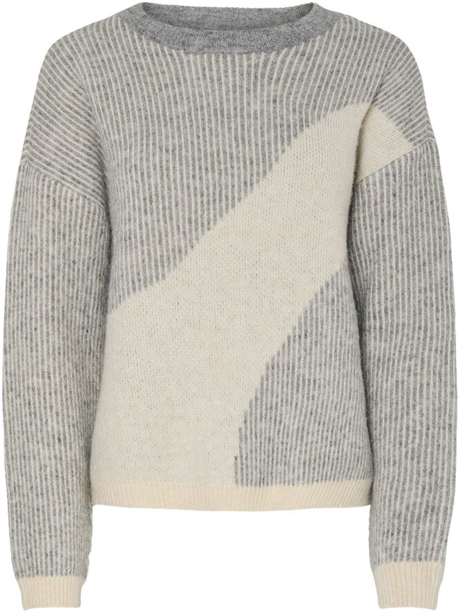 PCLINNA O-NECK LOOSE KNIT PWP BC