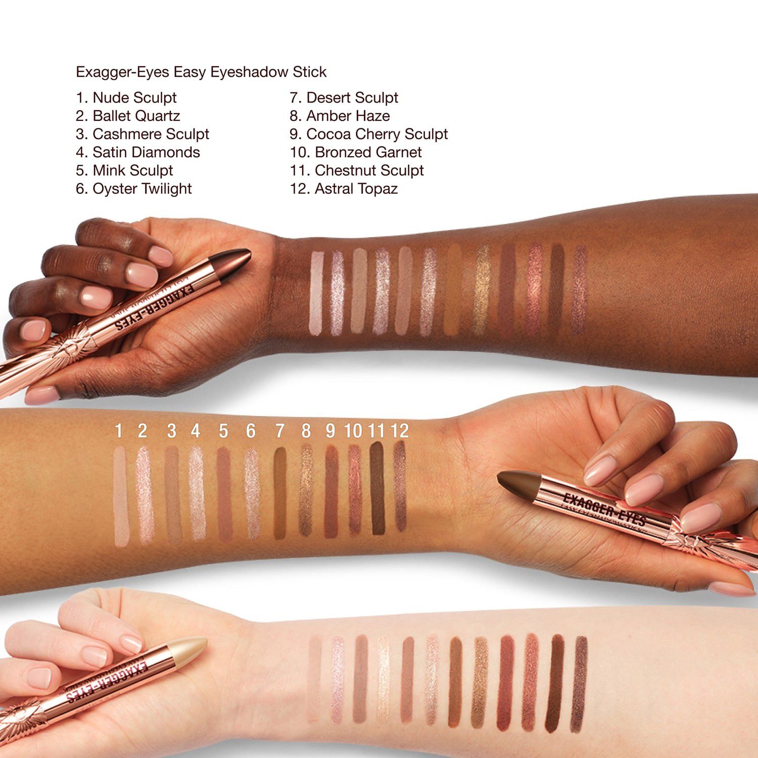 Exagger-Eyes Easy Eyeshadow Stick - &Ouml;gonskugga i stick