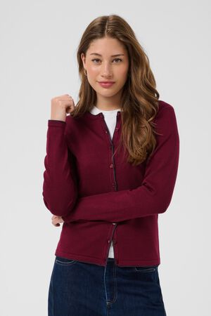 MilaSZ Contrast Stripe Cardigan