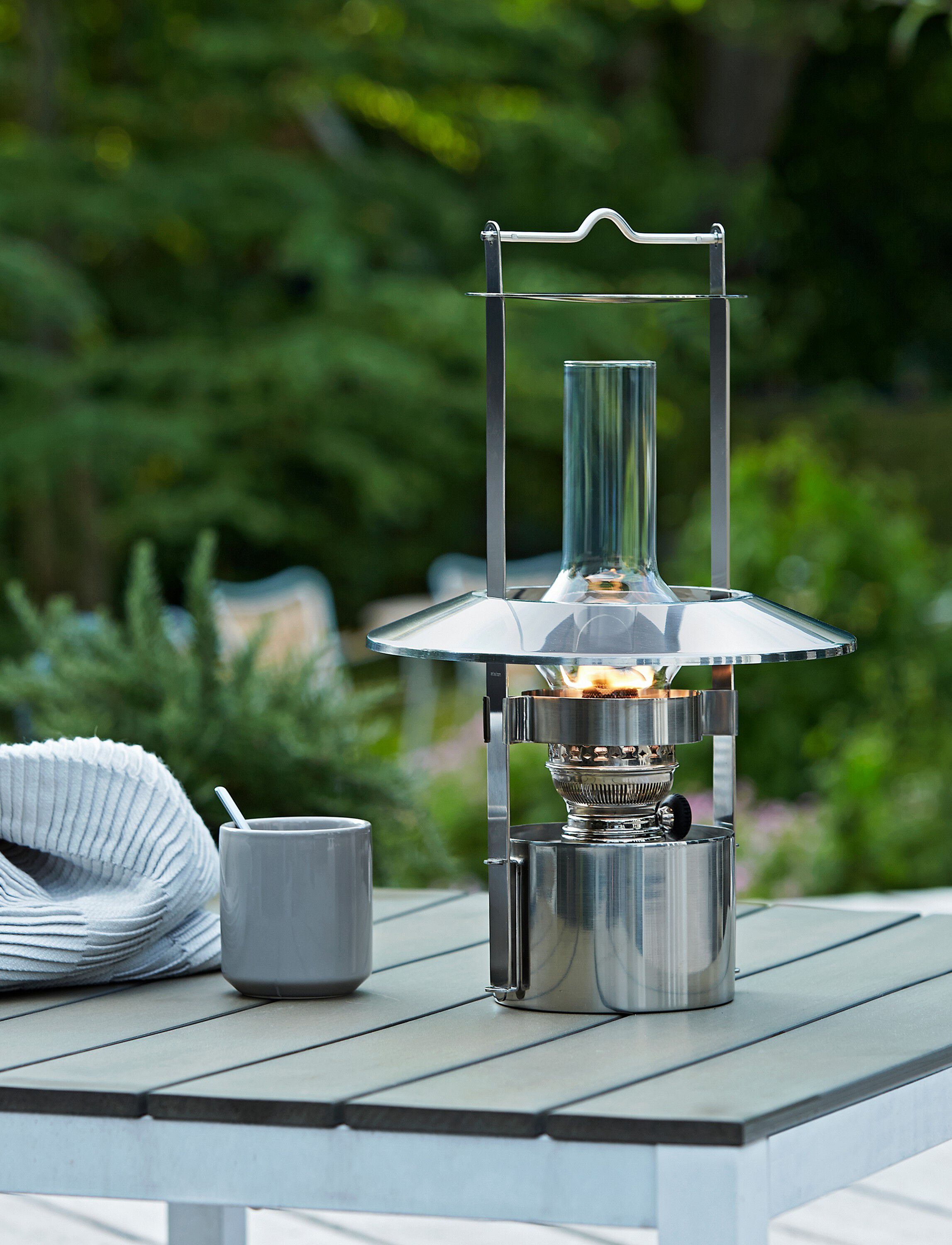 EM skeppslampa H 43 cm steel