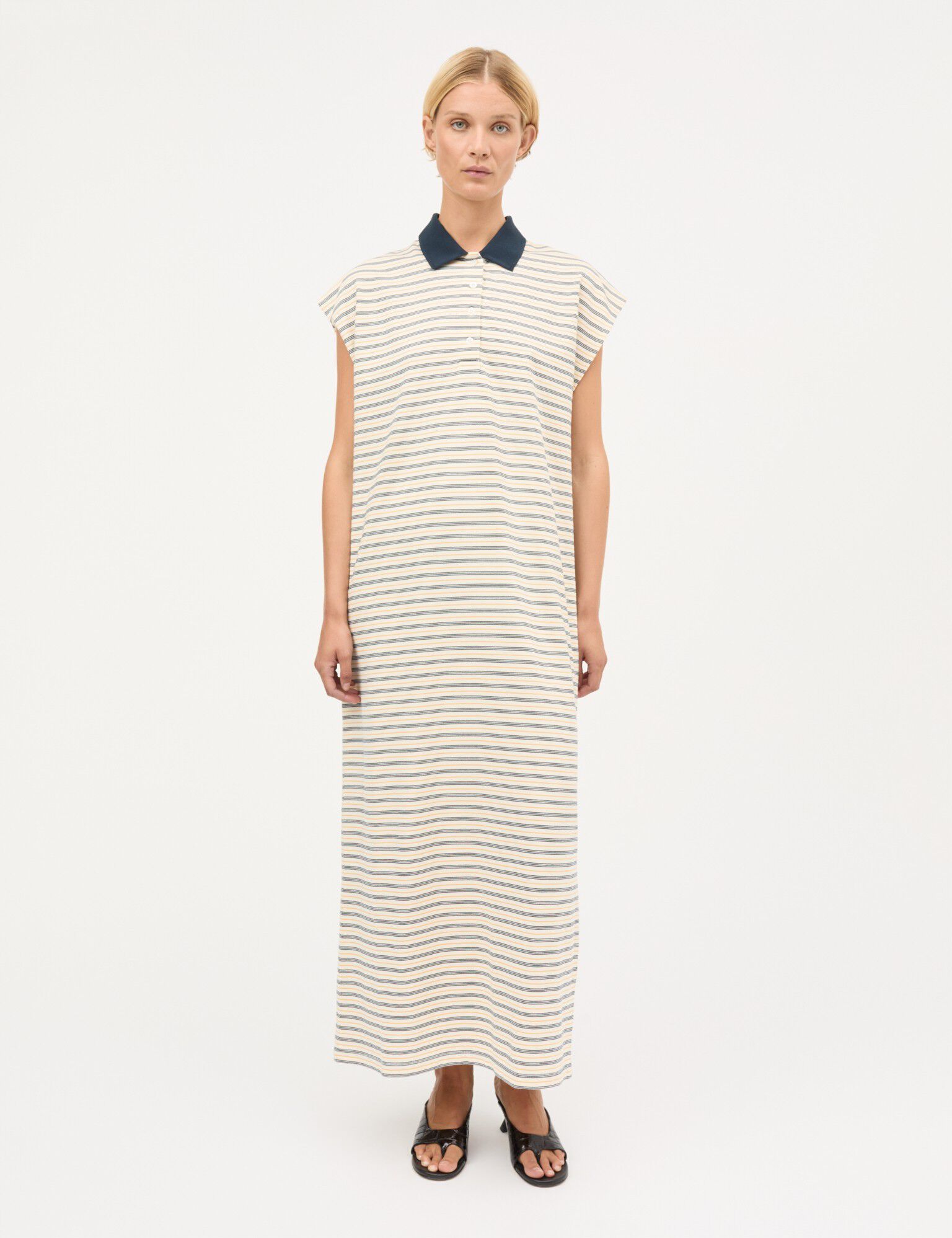Light Terry Polly Dress