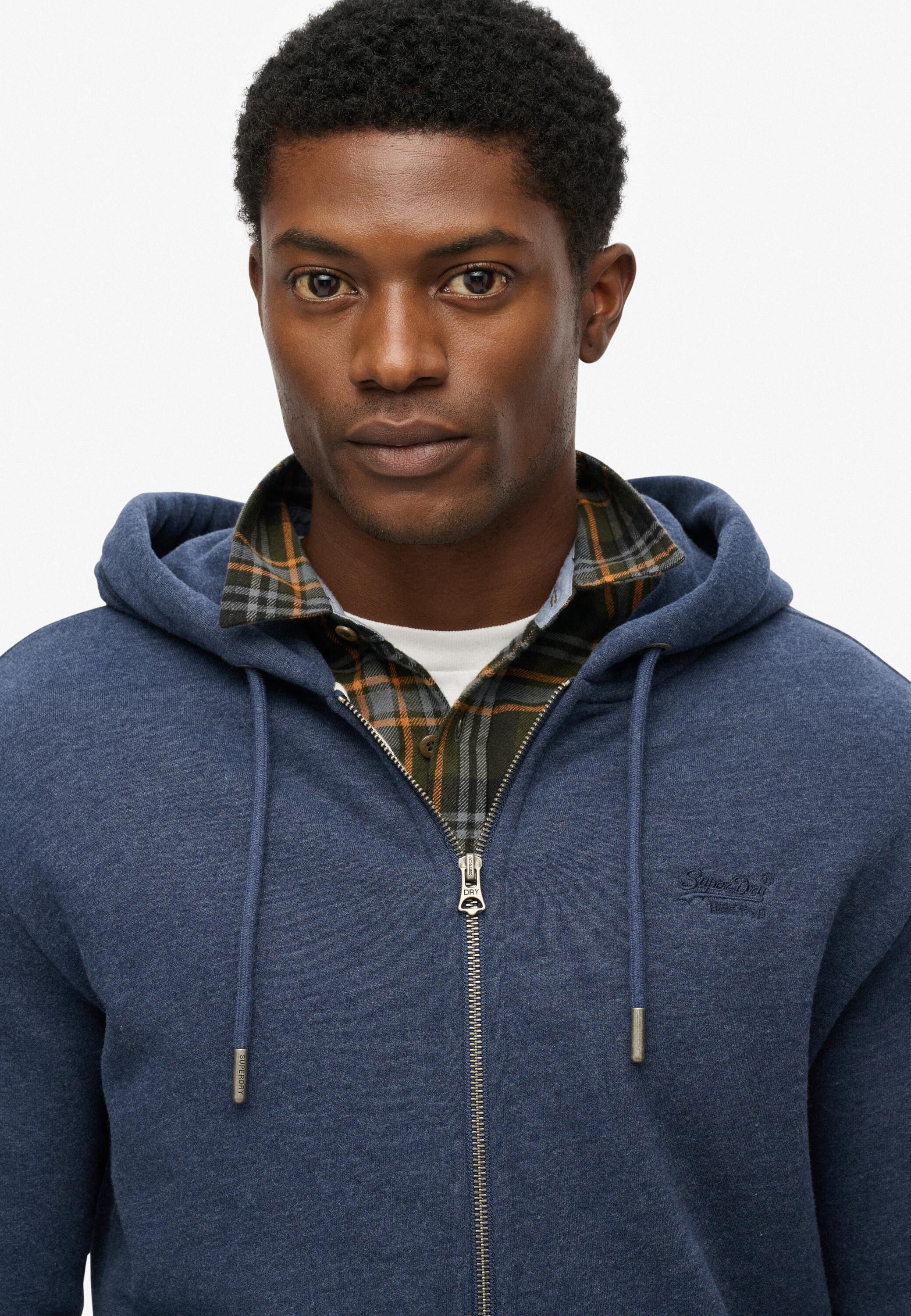 ESSENTIAL LOGO ZIP HOODIE HB