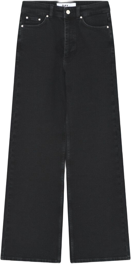 Cai - Black Washed Denim Stretch