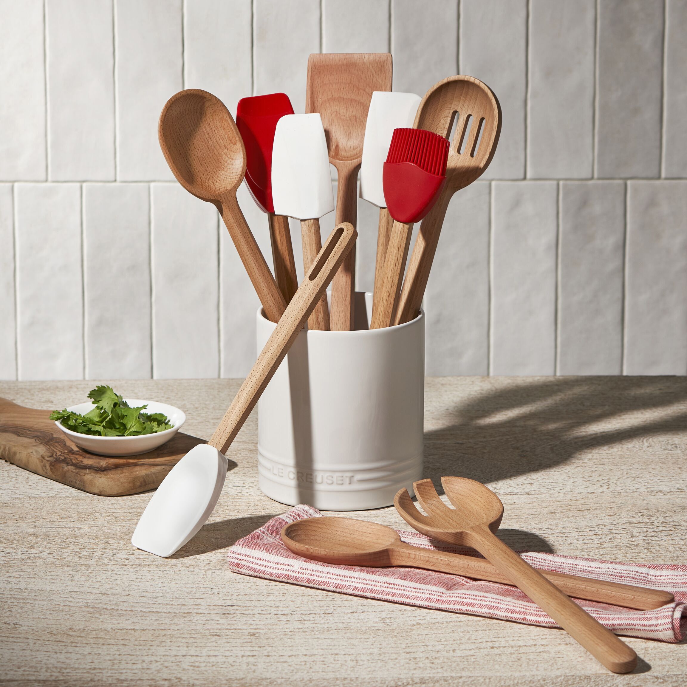 Le Creuset Signature mellan dejskraber White