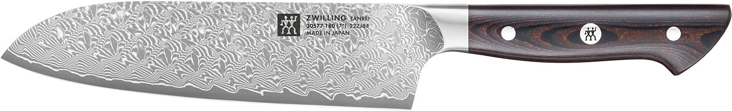 Tanrei Santoku kniv 180 Fin egg