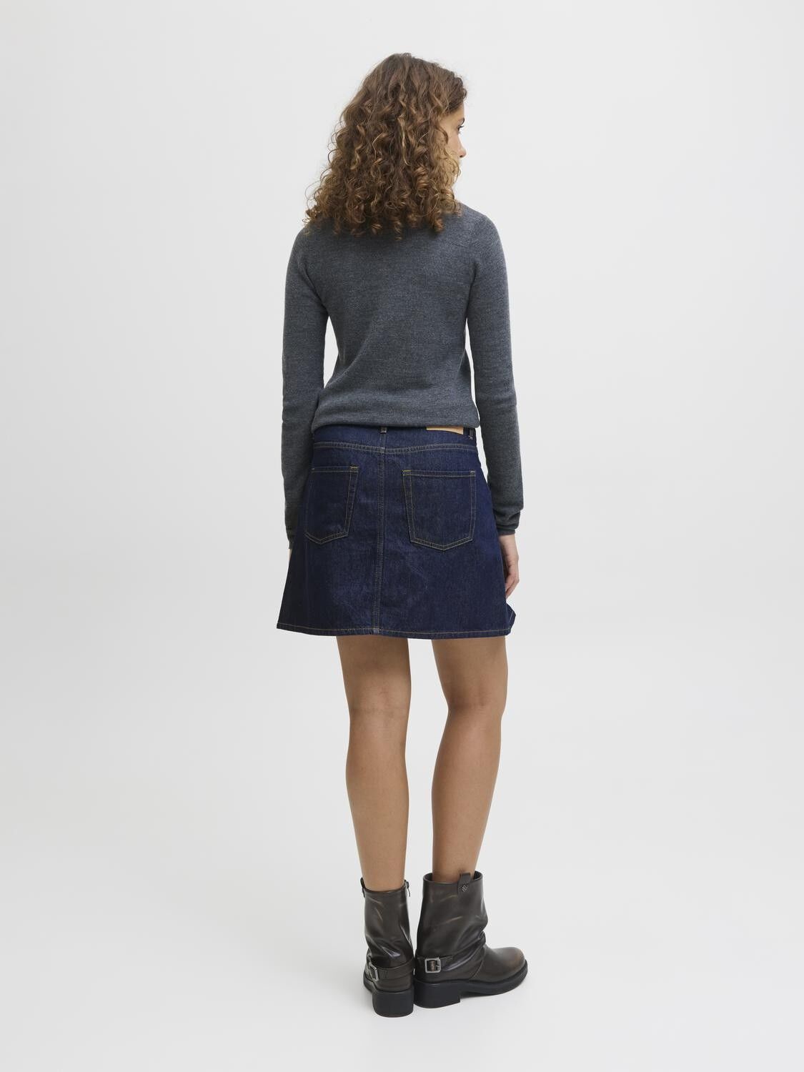 JXALORA MW PLEATED SKIRT DNM