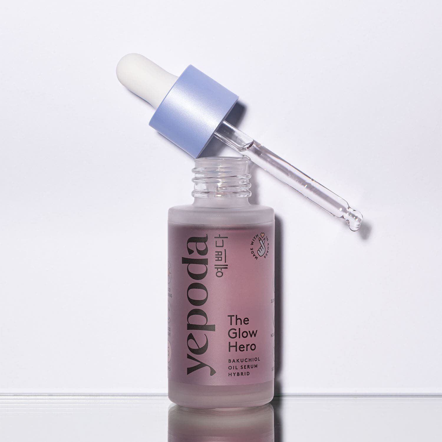 The Glow Hero - Hybridverkande oljeserum med bakuchiol