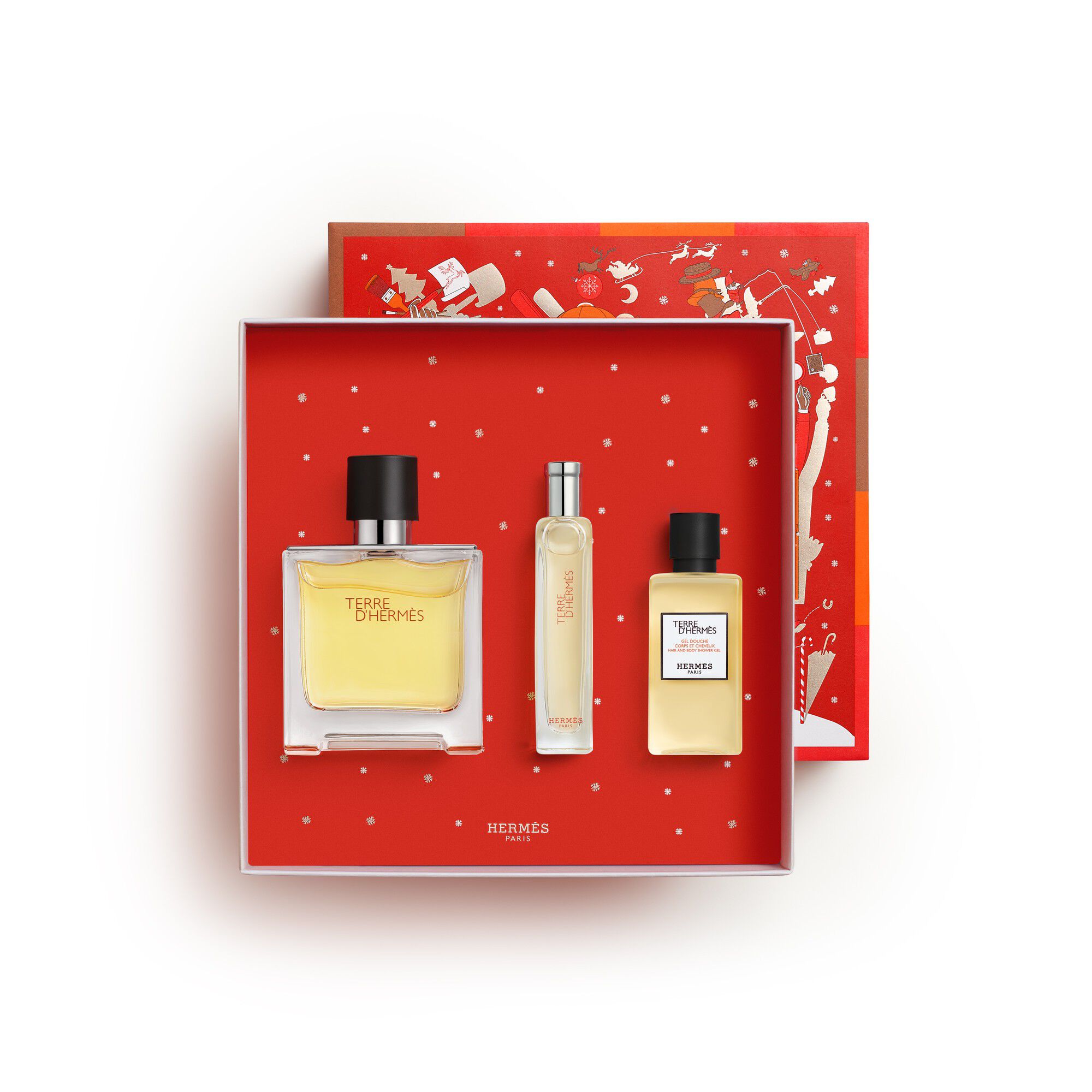 TERRE D'HERM&Egrave;S PP SET 75ML + 15ML + SHOWER GEL 40ML