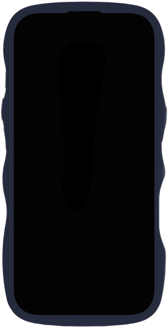 Wavy Case iPhone 16 Pro Midnight Blue/Transparent
