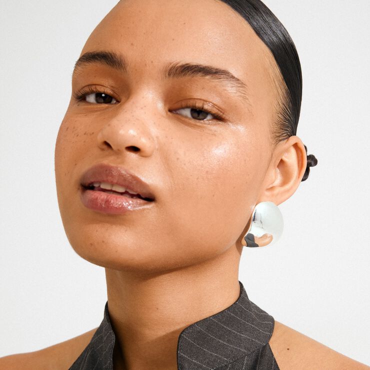 SPARKLE øreringe sølvbelagt