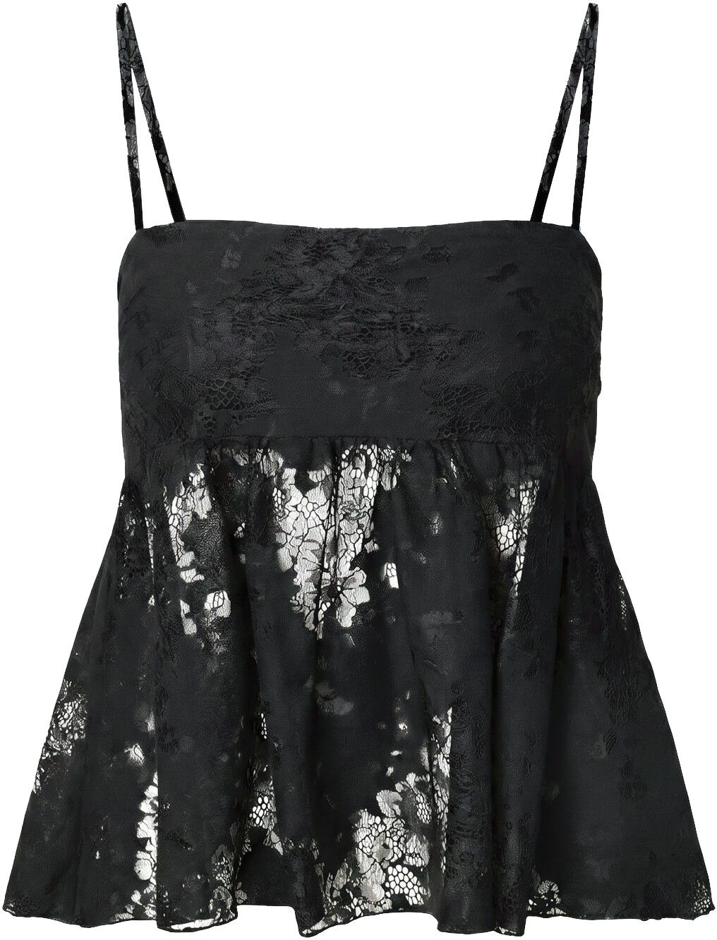 Pcnorinne Strap Lace Top Wvn D2D