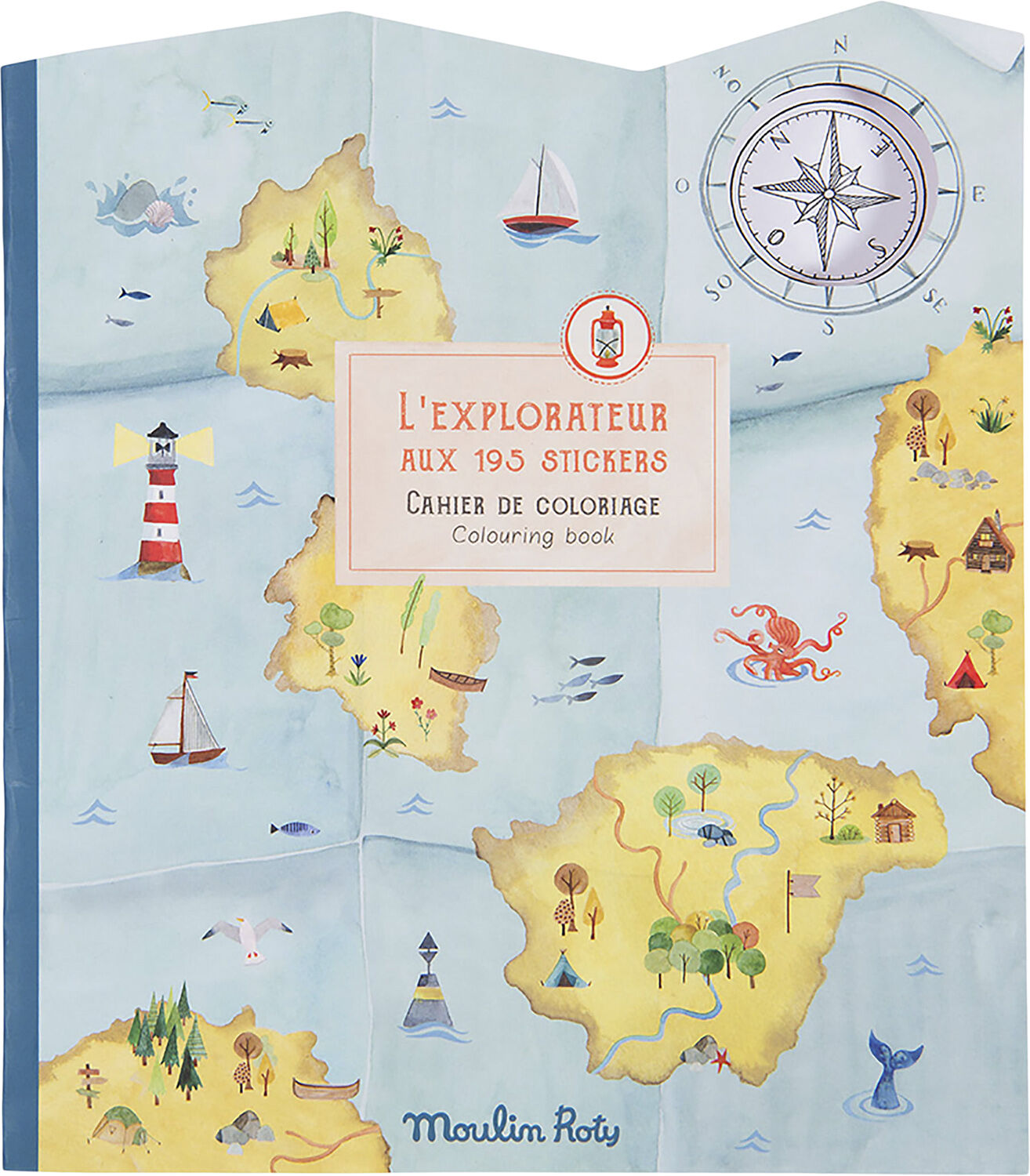 Moulin Roty - Klisterm&aelig;rkebog - P&aring; opdagelse i verden
