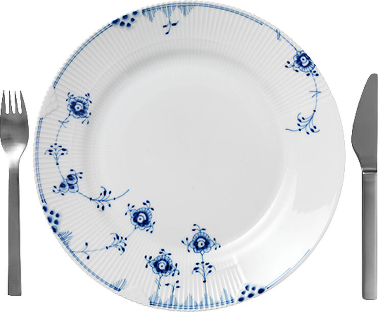 Blue Elements 28 cm tallrik