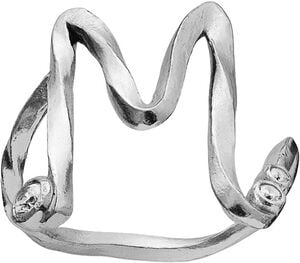 M Alphabet Ring