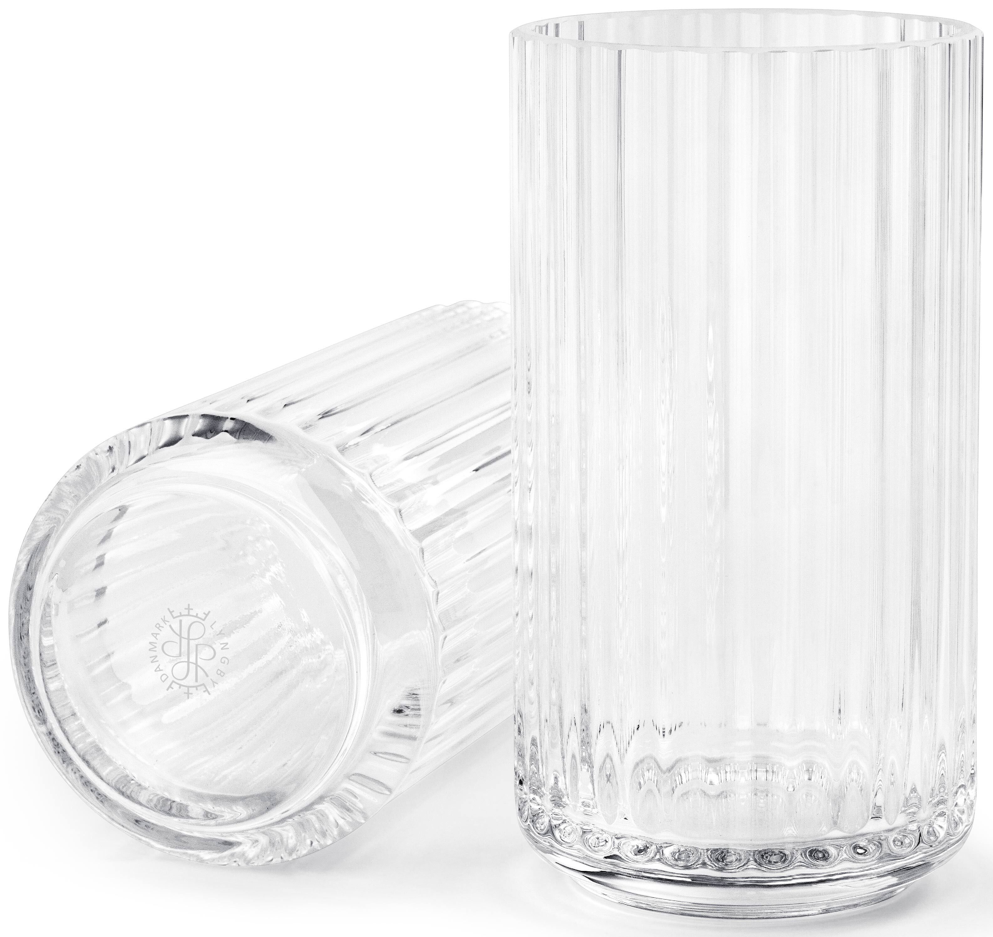 Lyngbyvasen glas klar