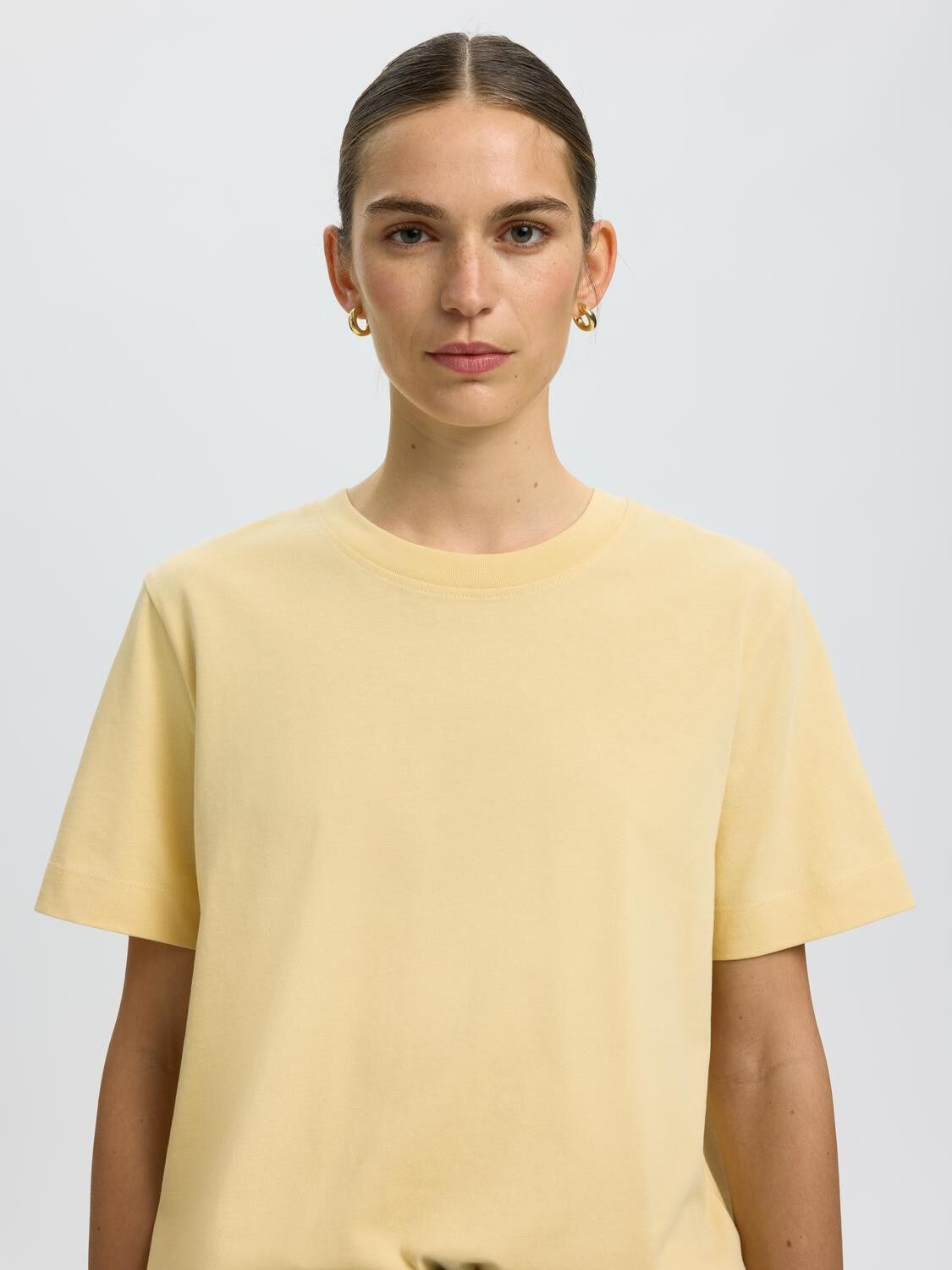 SLFESSENTIAL SS BOXY TEE NOOS