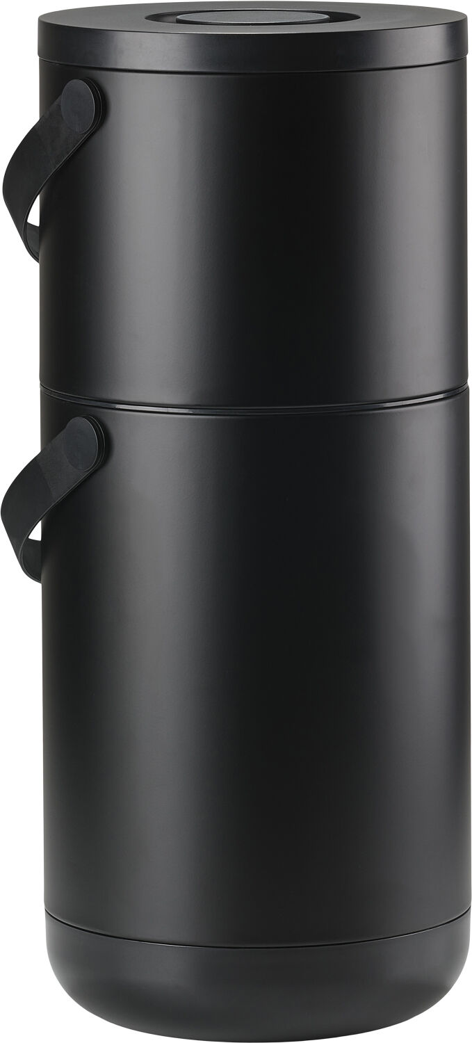 Soptunna Circular 15 liter Black