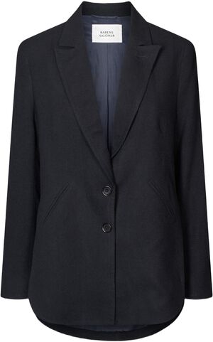 Drapy tailoring fitted jacket - Car