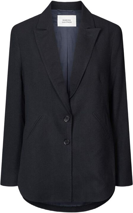 Drapy tailoring fitted jacket - Car