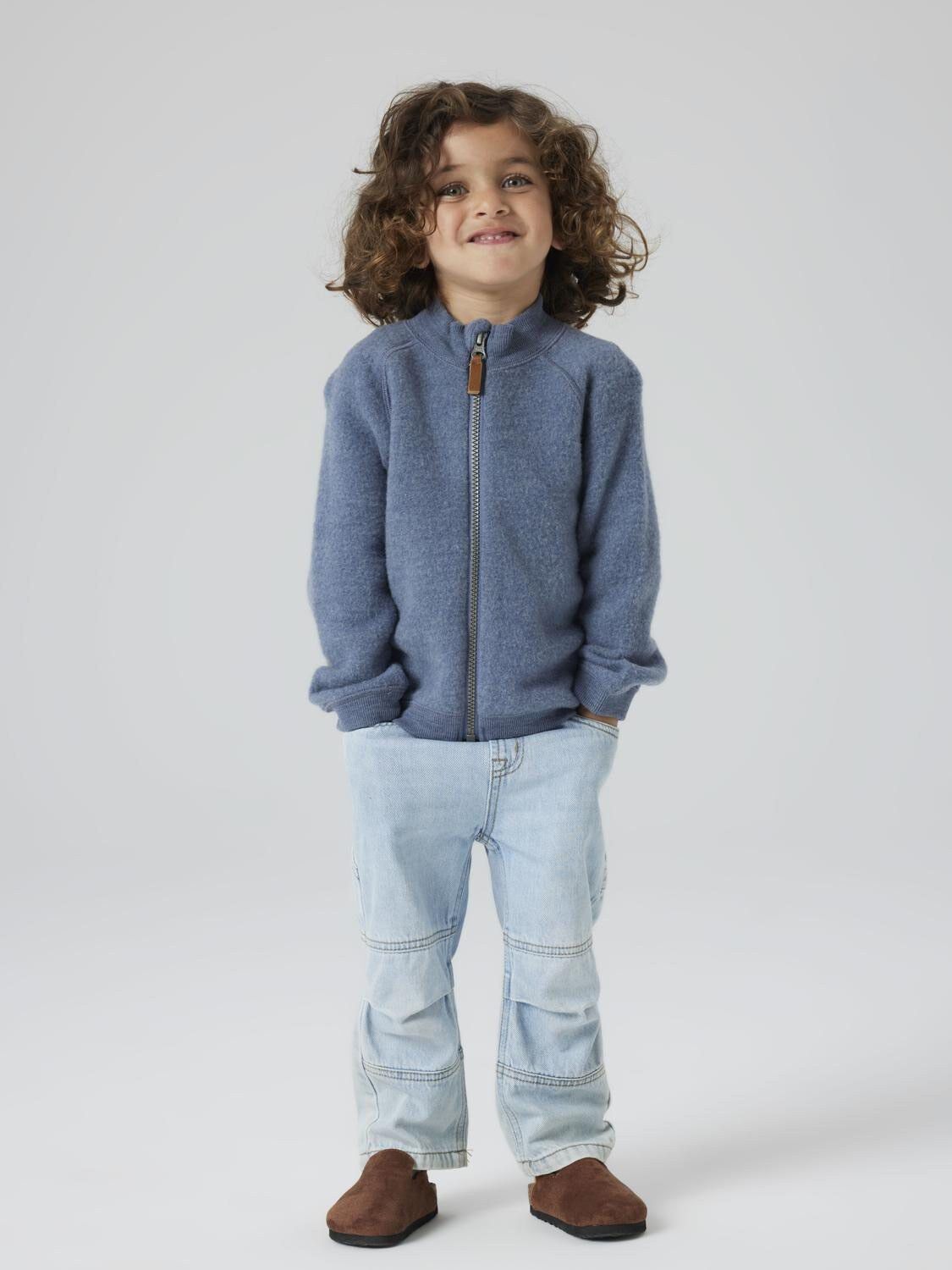 NMMWMINO WOOL BRUSHED LS CARD