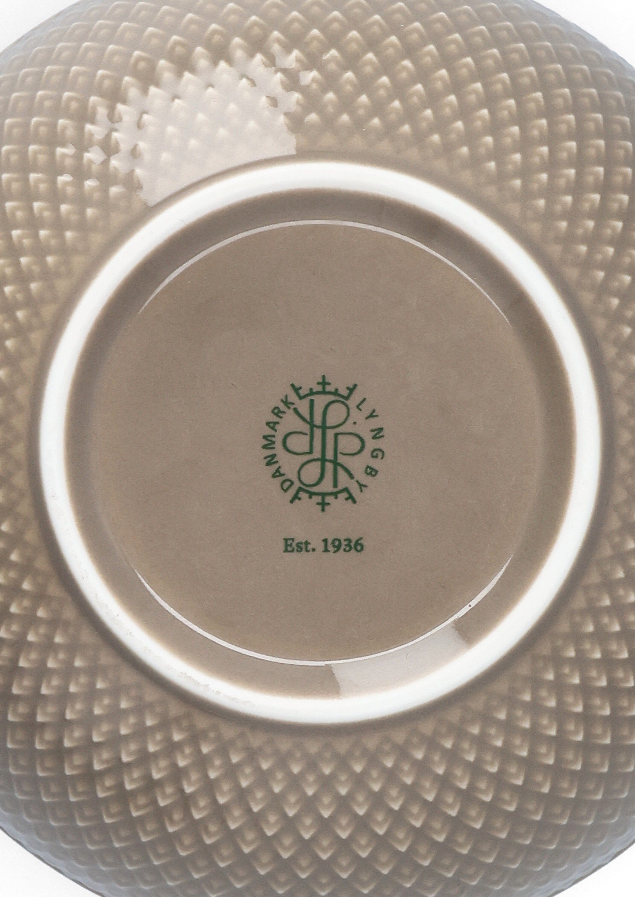 Rhombe Earth Sk&aring;l &Oslash;13 cm clay