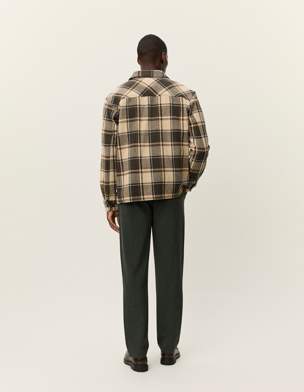 Loan Check Twill Overshirt