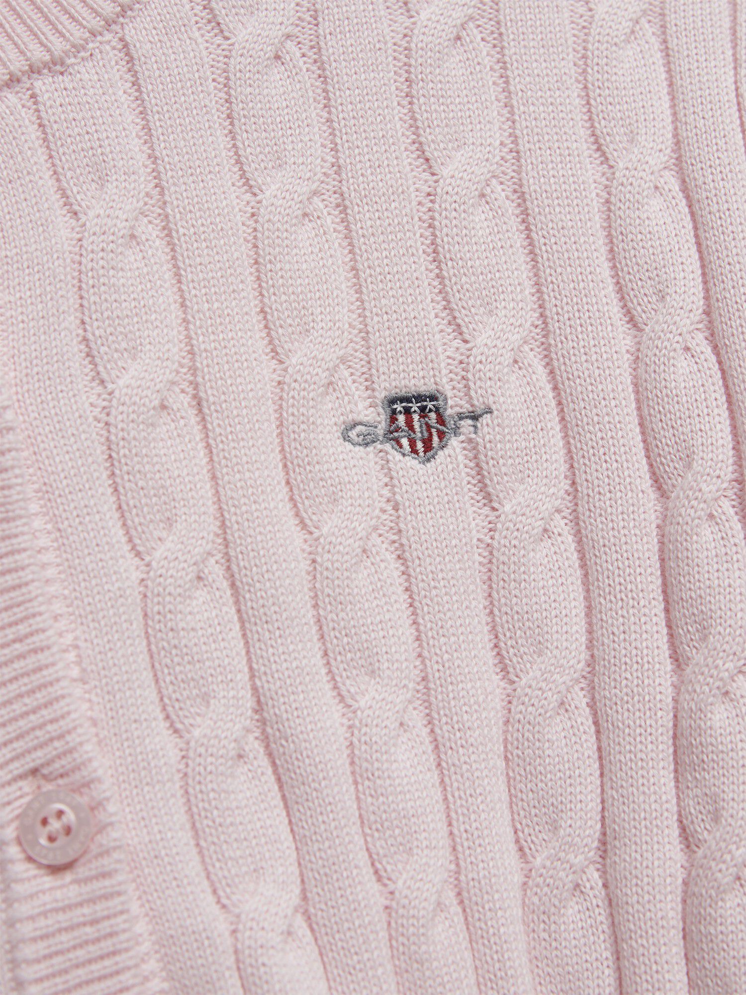 Shield Cable Knit Cardigan