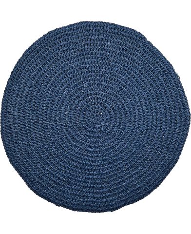 Placemat Round Twisted Midnight