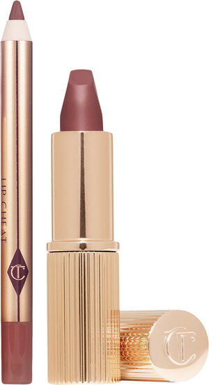 Mini Pillow Talk Medium Lip Kit - Makeupset för läppar