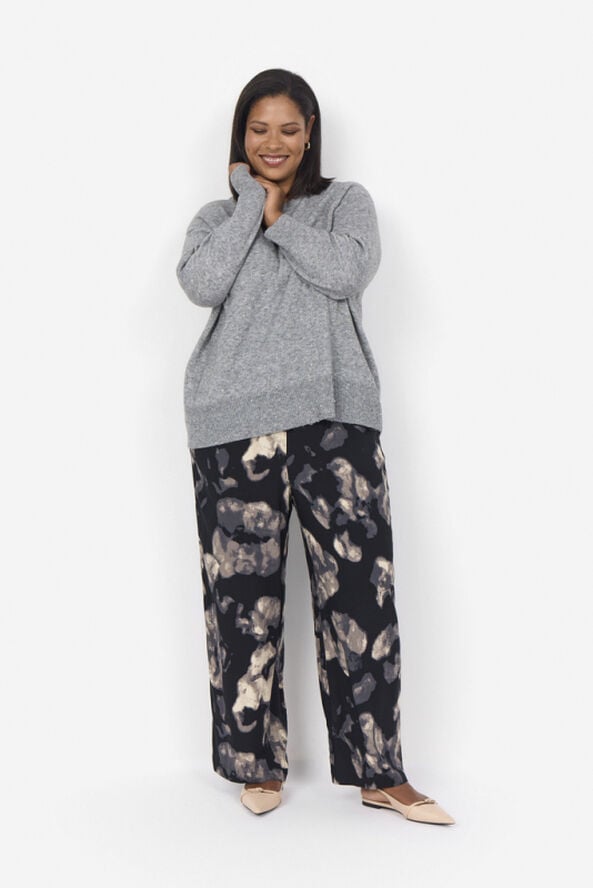 Curvy WA-KLIO 2 Pullover Lys grå