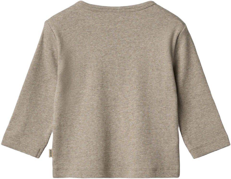 Lang&aelig;rmet Rib T-Shirt Milo