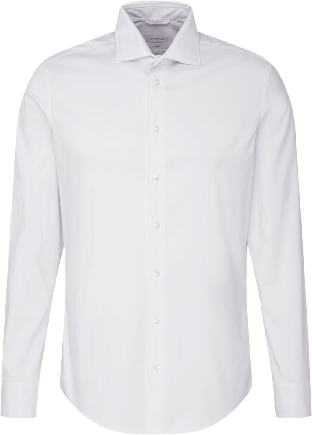 Performance shirt Slim Long sleeve Kent-Collar Uni