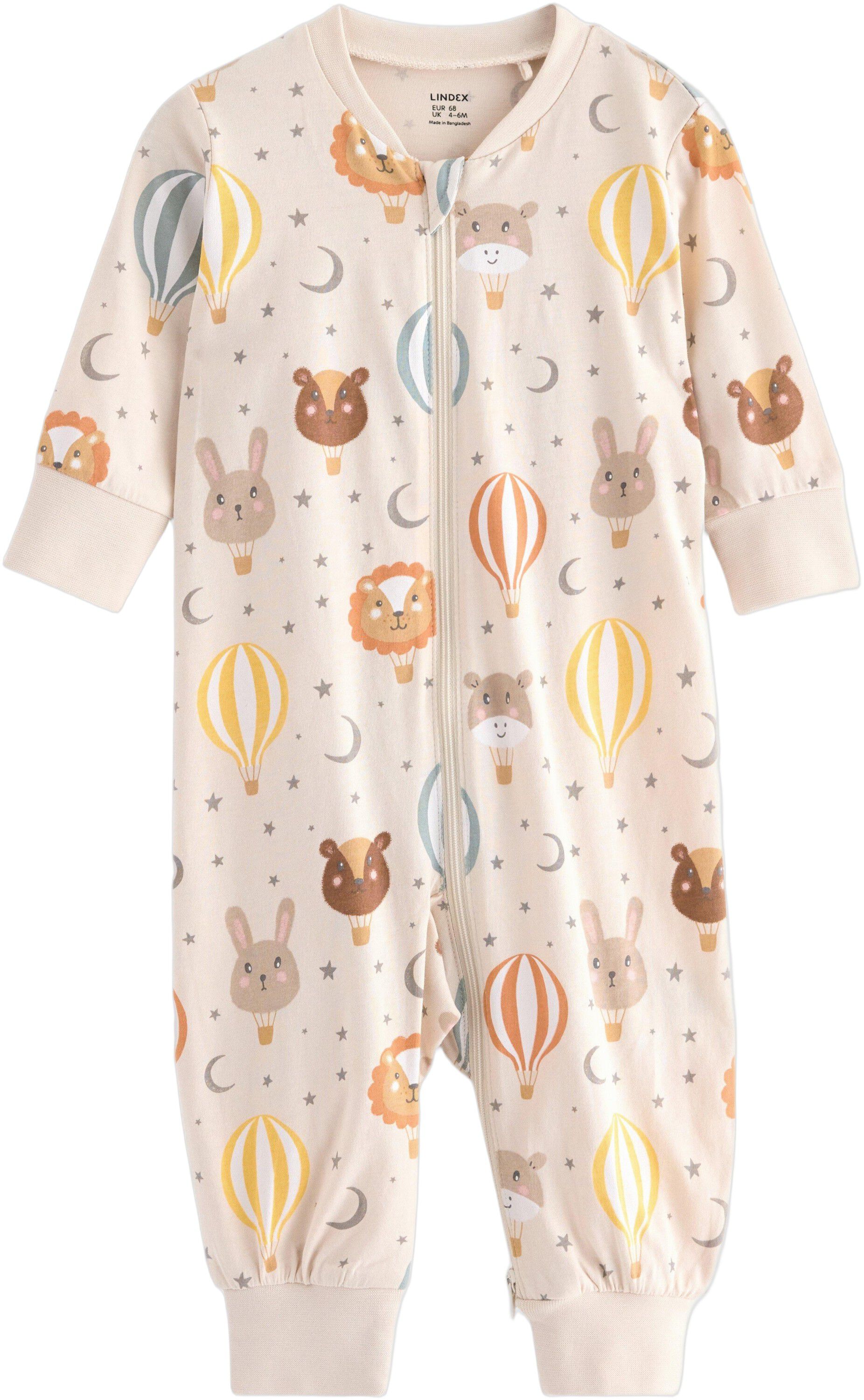 Soft pyjamas in cotton with long sl