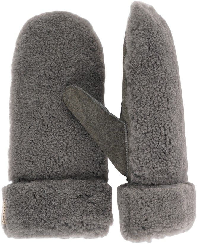 COLON - MITTENS - PALM OF SUEDE AND UPPER OF CURLY SHEARLING
