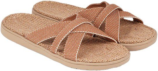 WELIGAMA - SANDAL - JUTE SOLE AND COTTON STRAPS