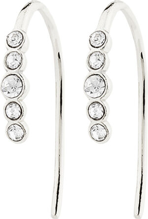 JENNI crystal earrings silver-plated