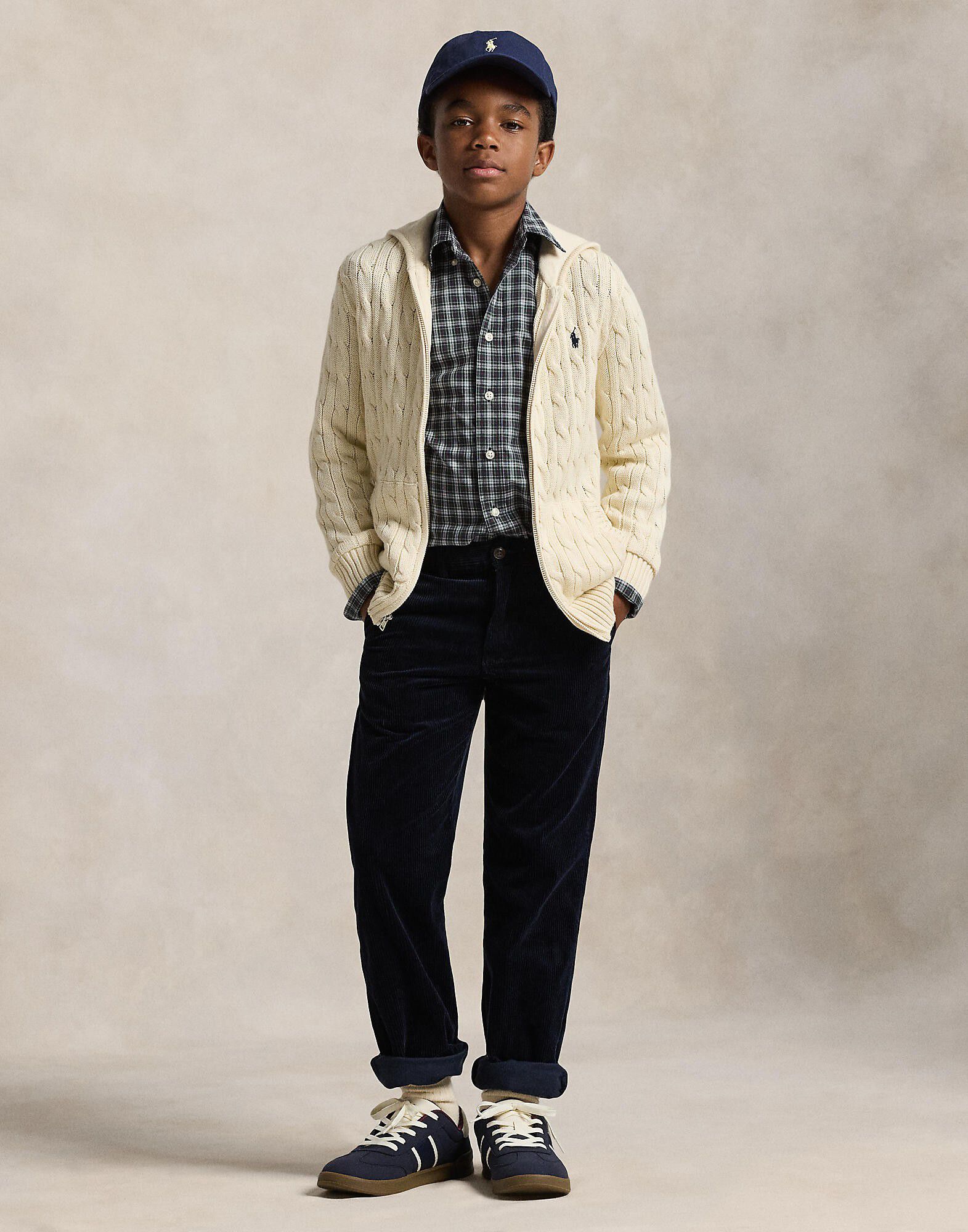 Bedford Straight Fit Corduroy Pant Teens