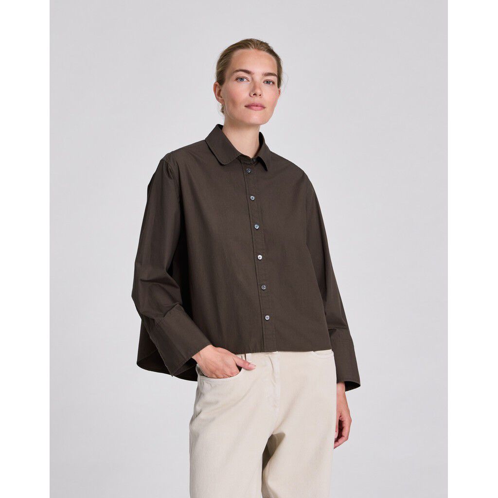 Isabella L/S Poplin Shirt