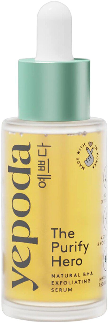 The Purify Hero Naturligt exfolierande serum med BHA